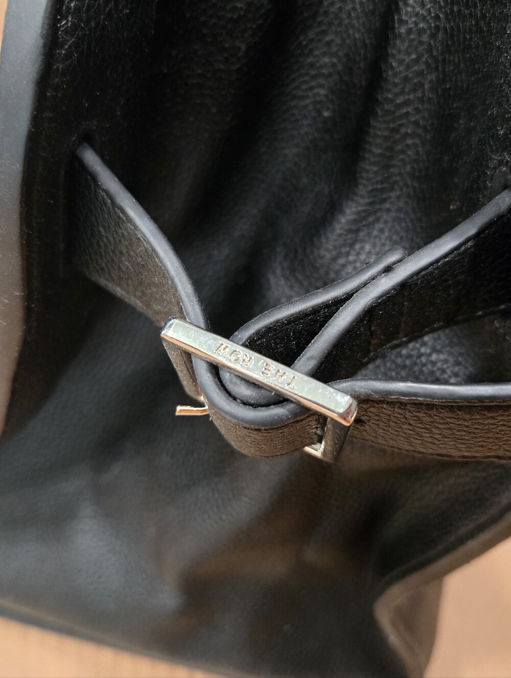 Luxury Italian Leather Tote Bag - Brand Unverified - See Photos & Description - Picture 4 of 9
